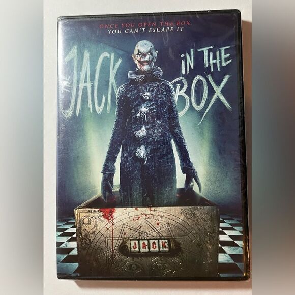 JACK IN THE BOX 2020 Horror DVD Clowns ETHAN TAYLOR NEW Sealed - not rated - Picture 1 of 4